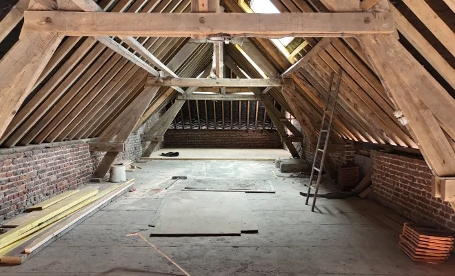 Rénovation et extension d'un corps de ferme comprenant l'aménagement de la grange, Seclin, FACO-RENO