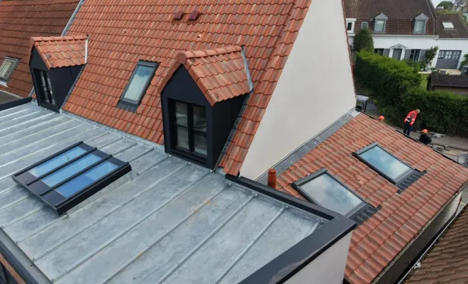 Realisation d'une extension et la modification de la toiture principale sur bondues, Seclin, FACO-RENO