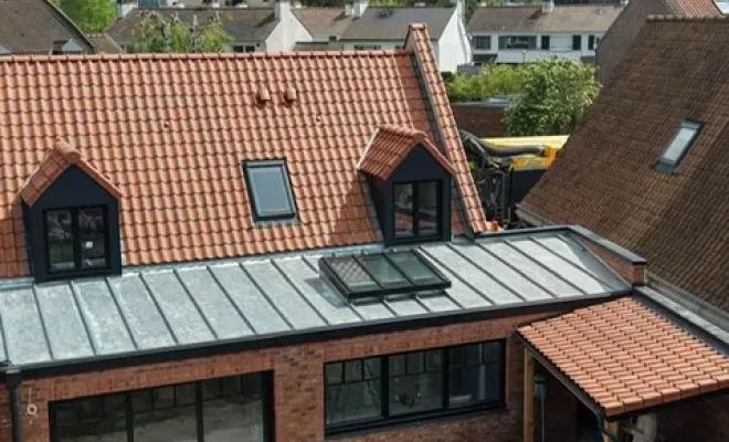 Réalisation extension en brique et réfection des toitures à Bondues, Seclin, FACO-RENO