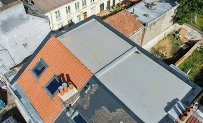 Création d'une boite façade arrière bâtiment de Lille, Seclin, FACO-RENO