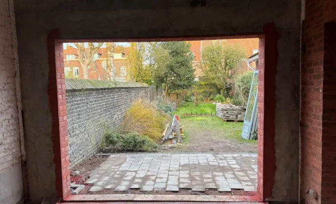 Ouverture sur mur porteur, Seclin, FACO-RENO