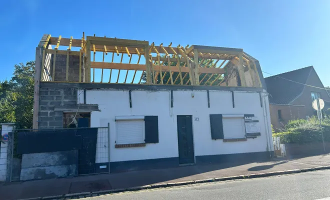 Extension et surélévation d'une maison à Marcq-en-Baroeul, Seclin, FACO-RENO